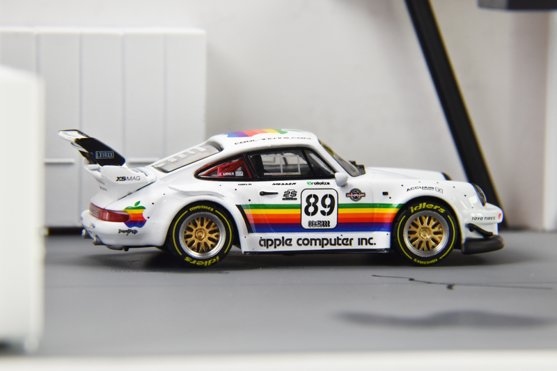 Illustration for article titled Works Wednesday: 1/64 Tarmac Works RWB 930 Apple Edition